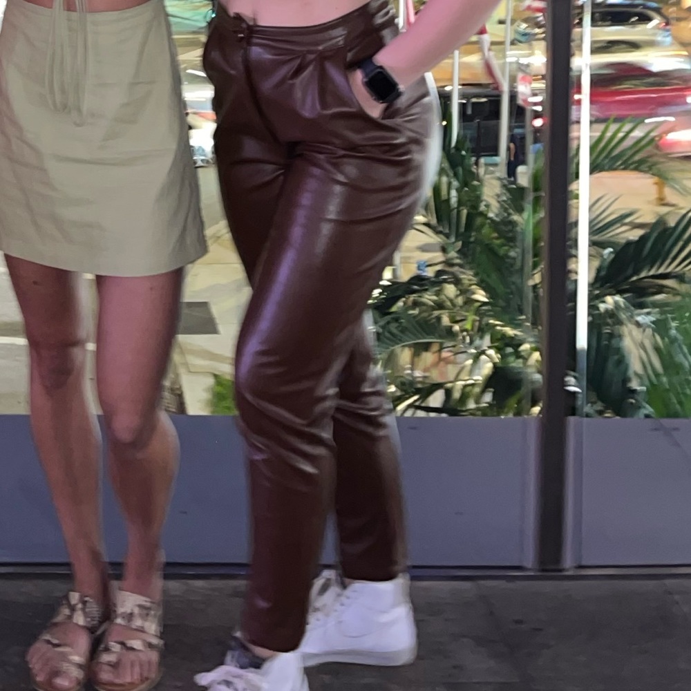 princess polly leather pants